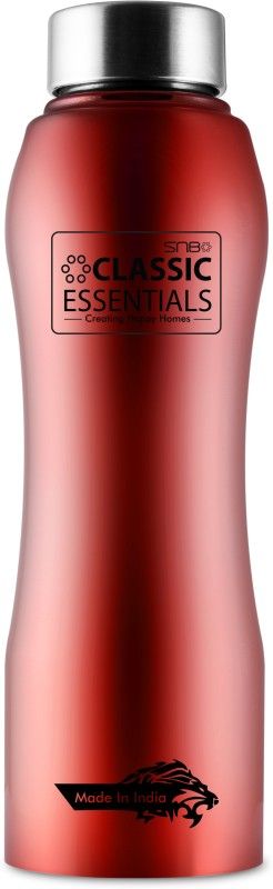 Classic Essentials Mckinely Water Bottle, 1000 ML, Red 1000 ml Bottle  (Pack of 1, Red, Steel)
