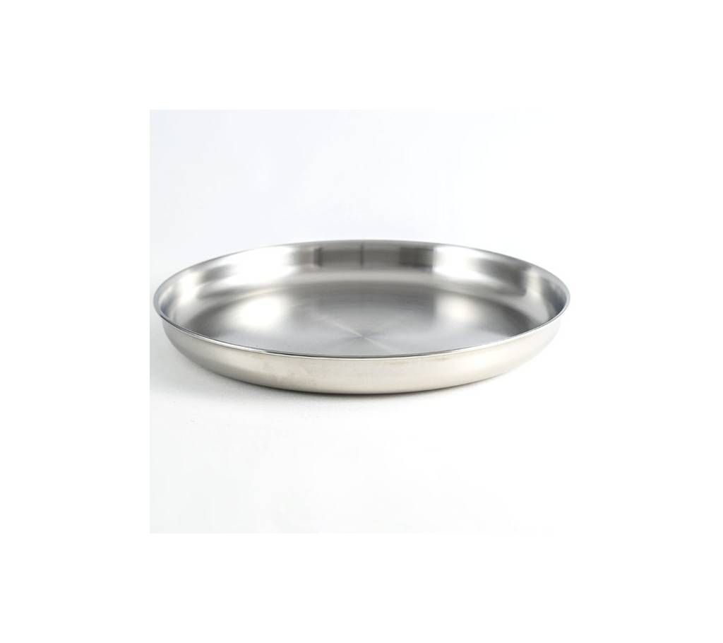 Stainless Steel Plate (24cm)