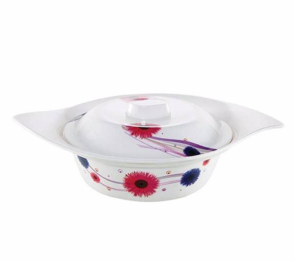 Flower Soup Bowl with Lid Daisy