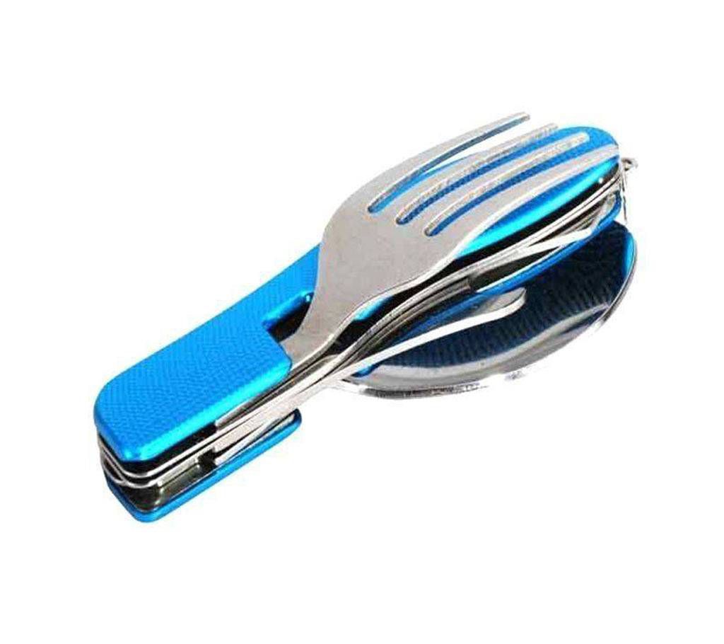 4 IN 1 multi tool fork spoon- 1 piece 