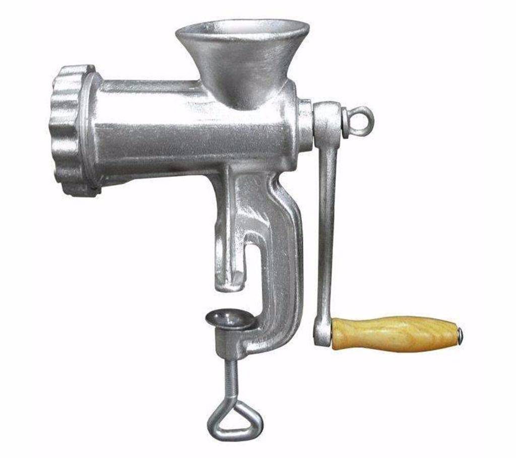 Manual Meat Mincer - Silver