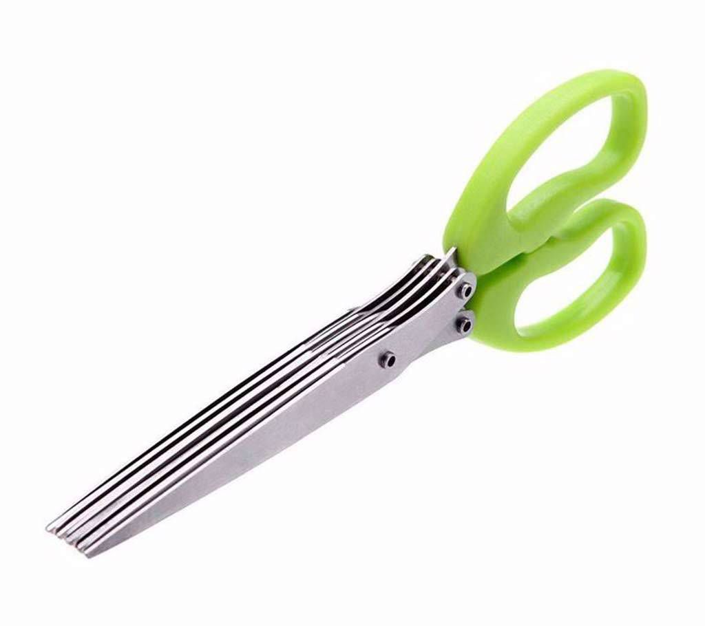 5 layer kitchen scissors 