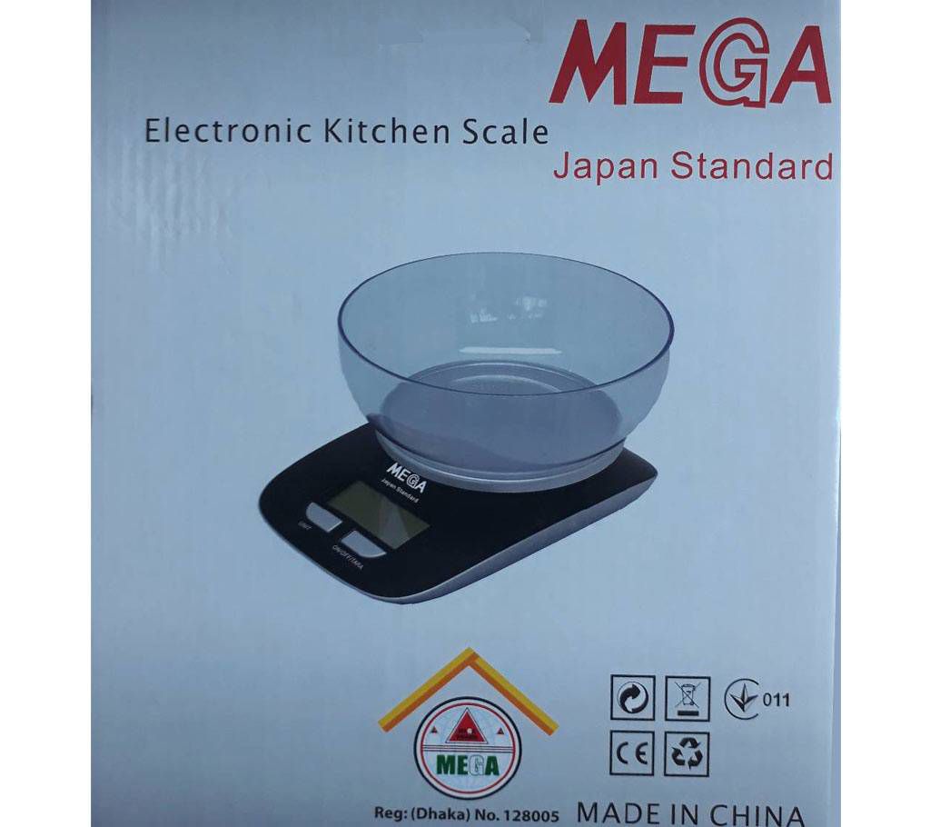Mega Electronic Kitchen Scale - 5 kg