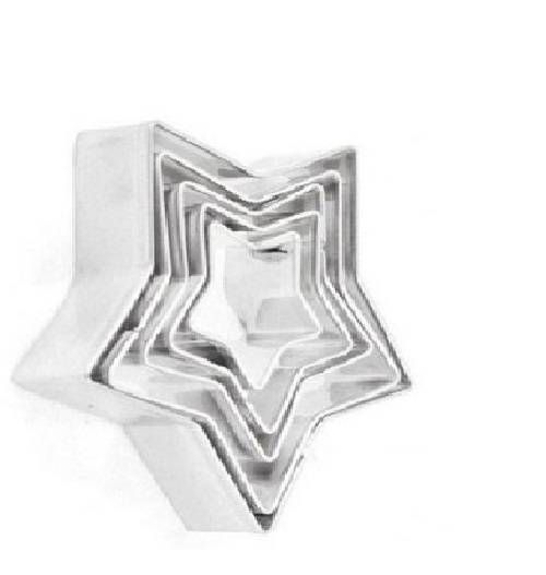 star SHAPED COOKIE CUTTER- 5pc 