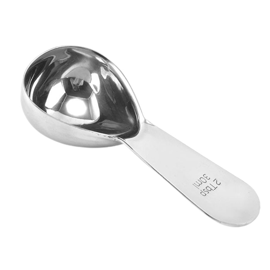 Coffee Spoon Food Grade Material Sturdy Dishwasher Safe Water Drop Shape Measuring Coffee Scoop for Home