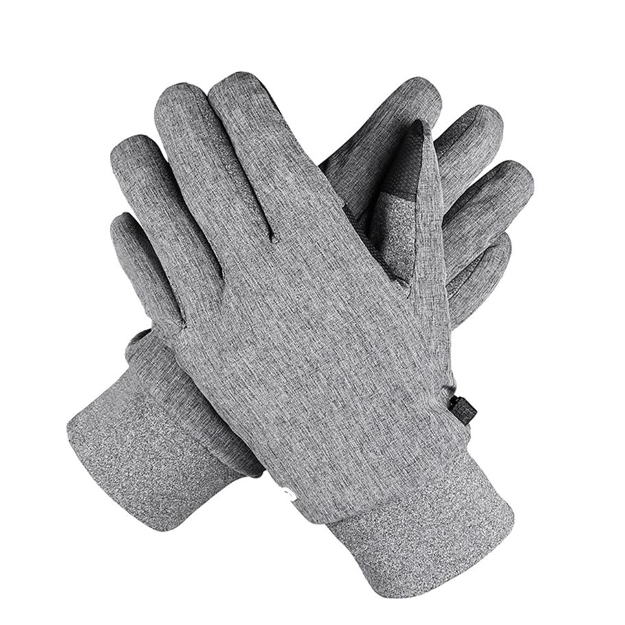 Winter Ski Gloves Plus Velvet Warmth Men and Women Cycling Gloves,XL