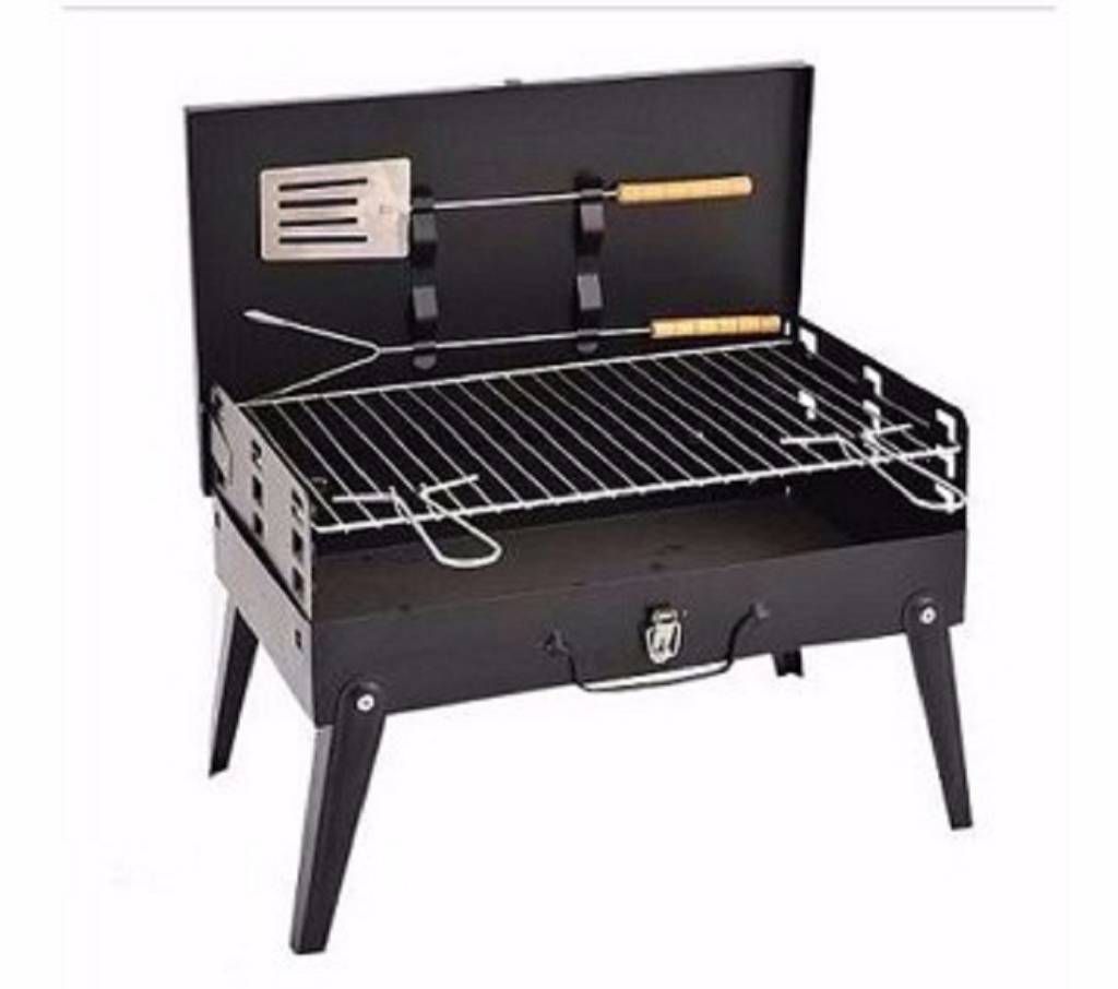 Portable grill maker