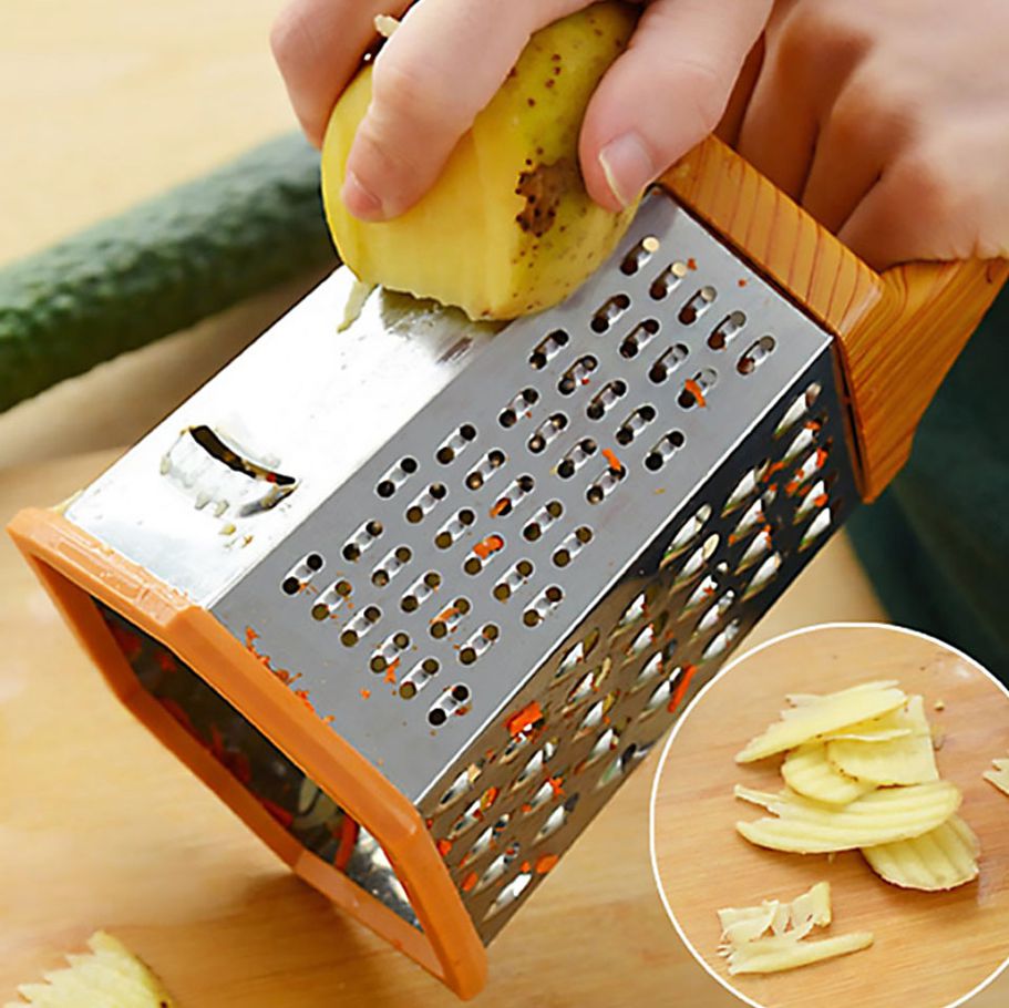 Potato Cutter/Manual Peeler Fruit Vegetable Chopper/Vegetable Grater Slicer Cutter/Vaji Cutter-Stainless Steel
