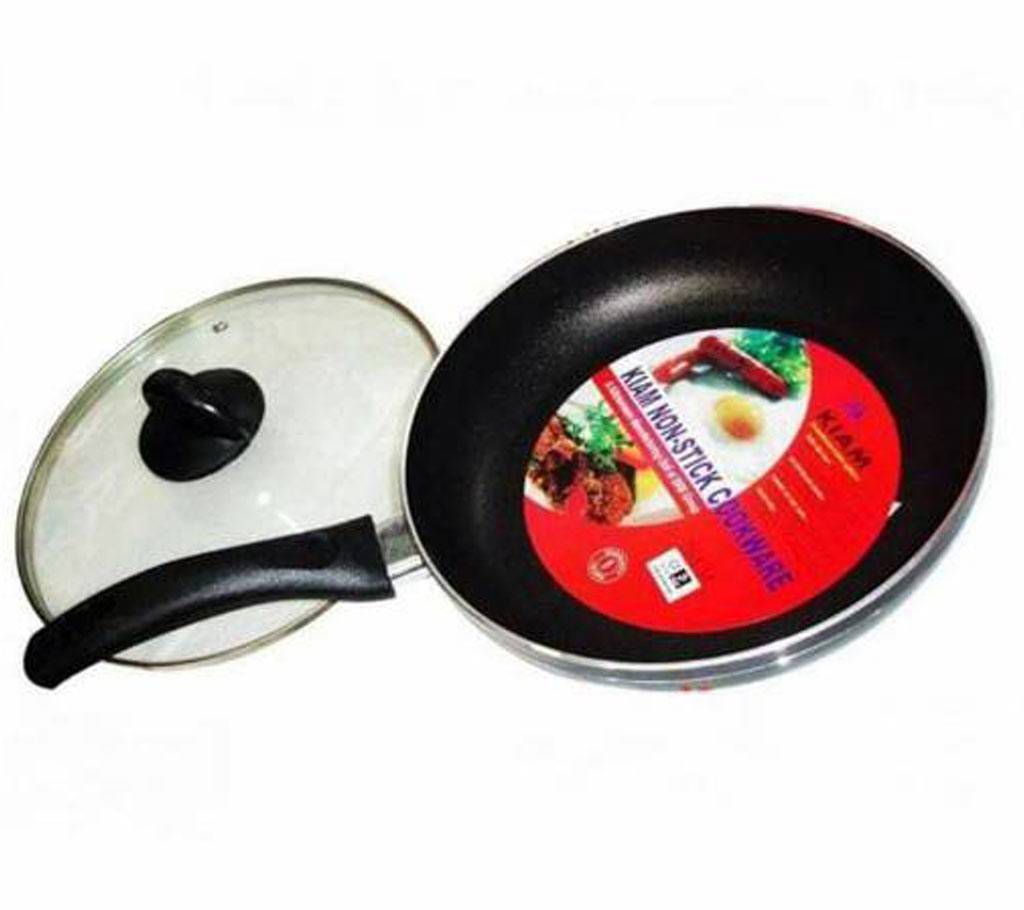 Non-Stick 22 CM Fry Pan With Glass Lid