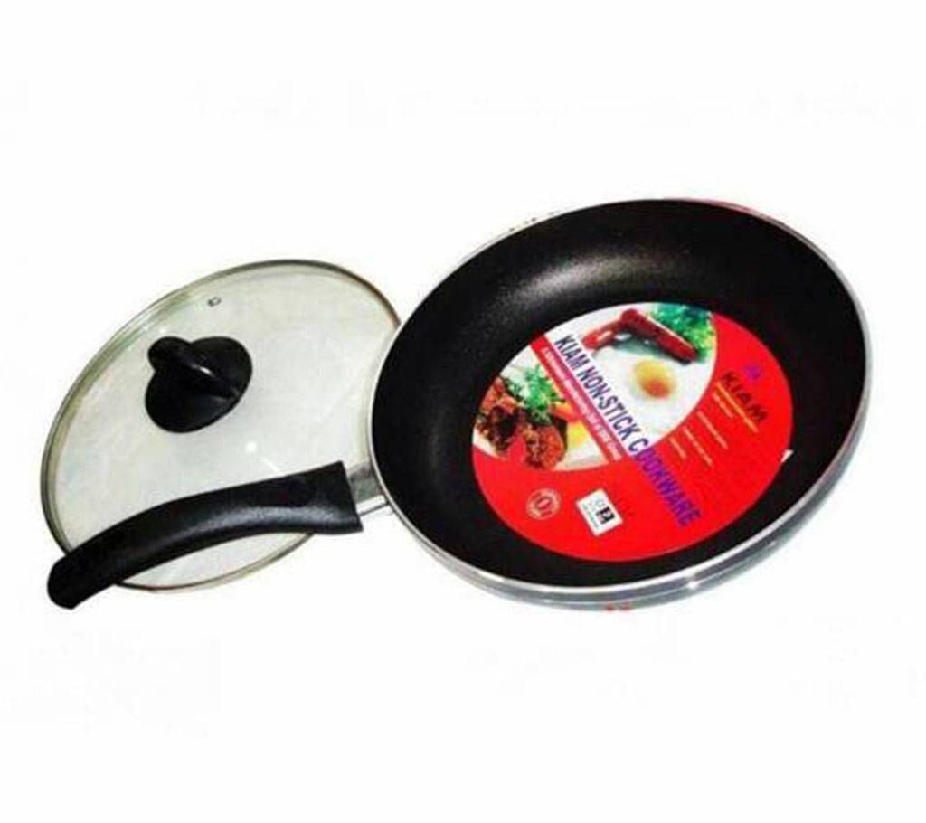 Kiam Non-Stick 26 CM Fry Pan With Glass Lid