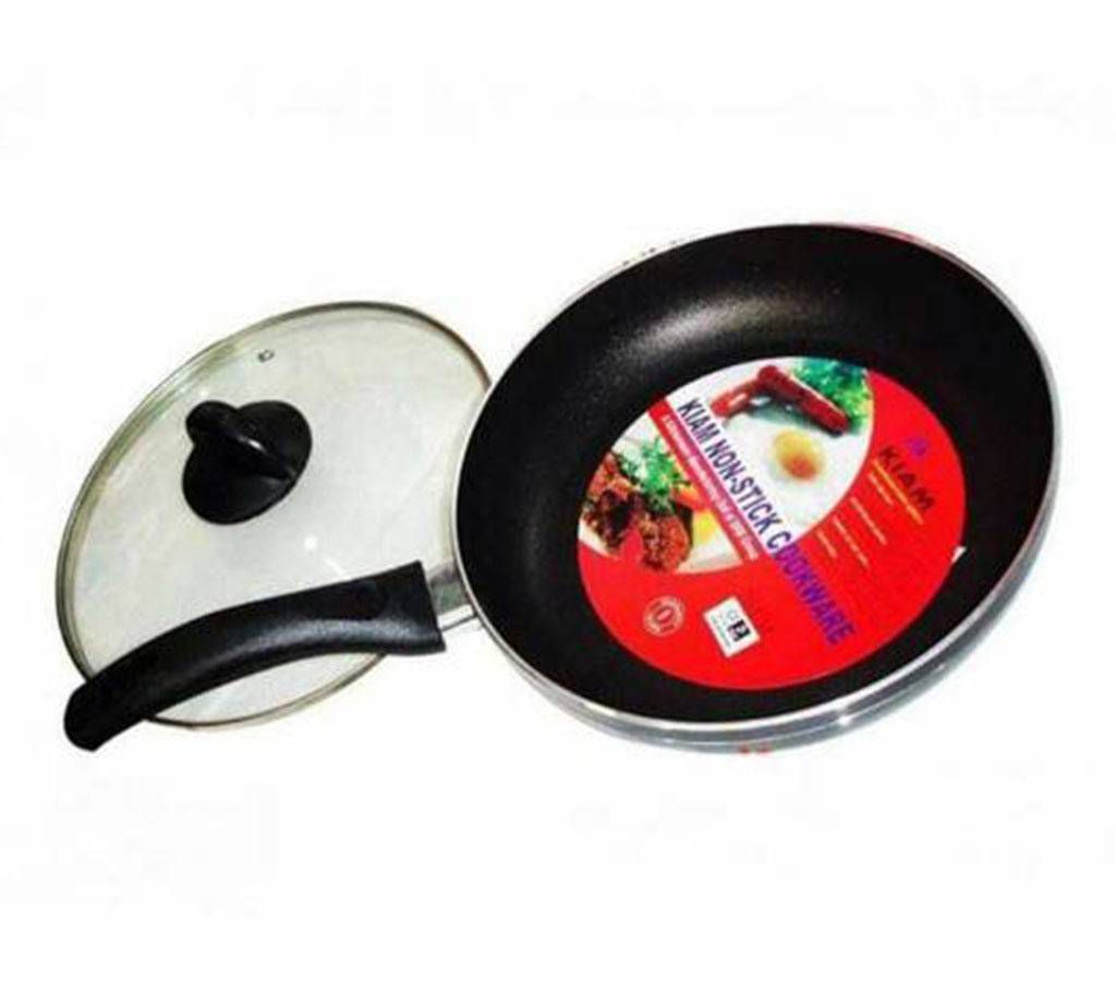 kiam Non-Stick 28 CM Fry Pan With Glass Lid