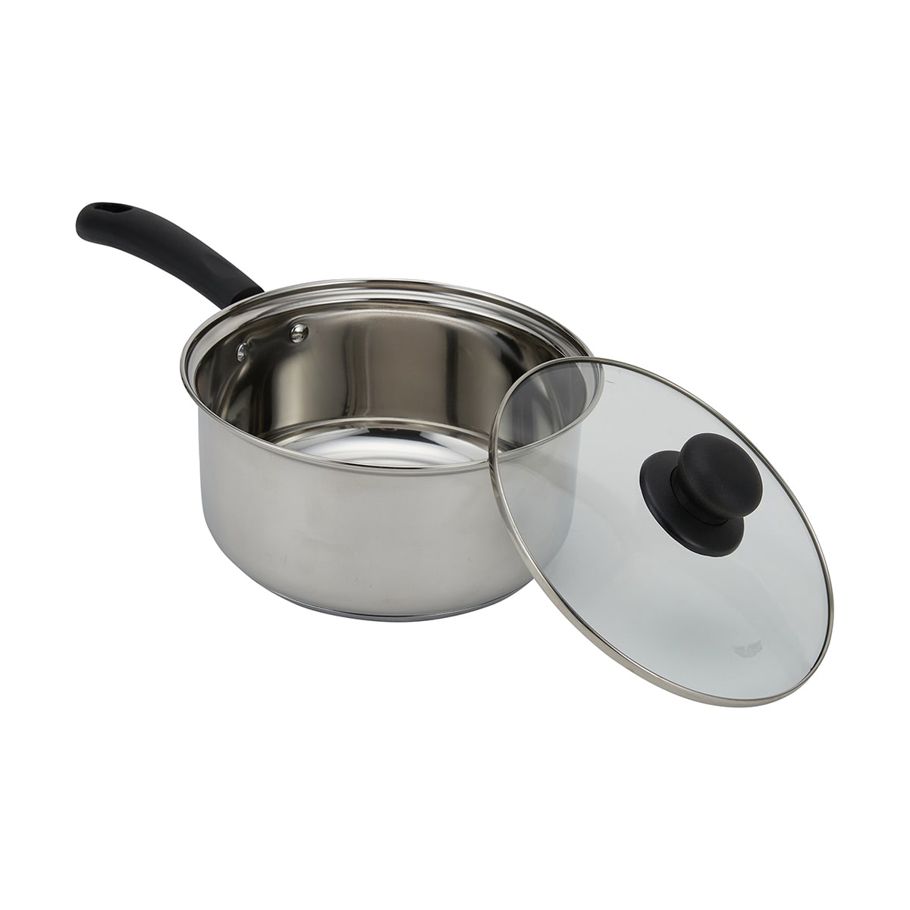 20cm Stainless Steel Saucepan with Lid