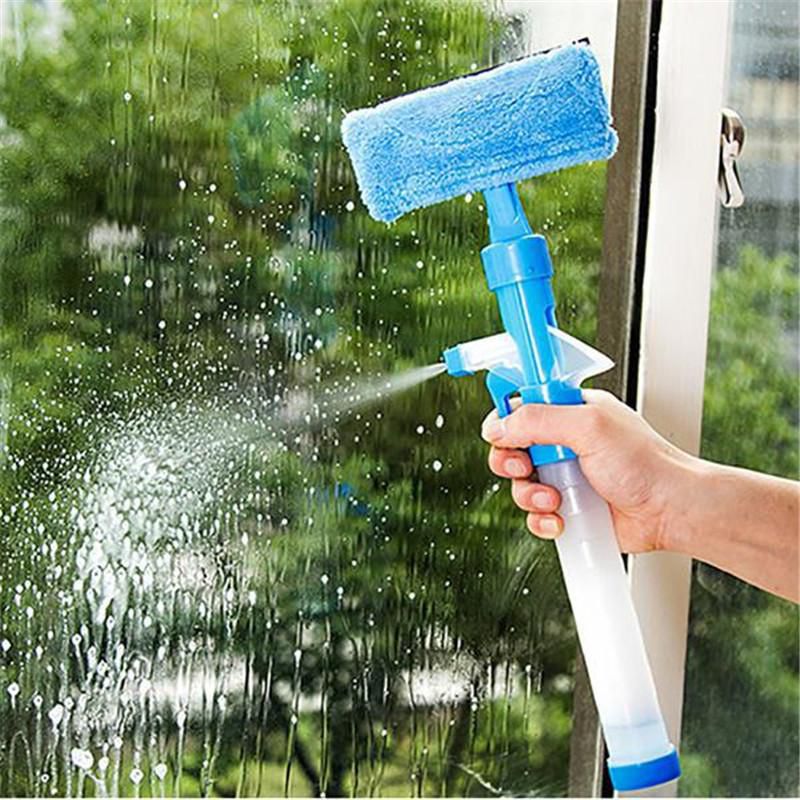 【BestGO】1PCS New Multifunction Home Tools Spray Water Cleaner Glass Cleaning Brush