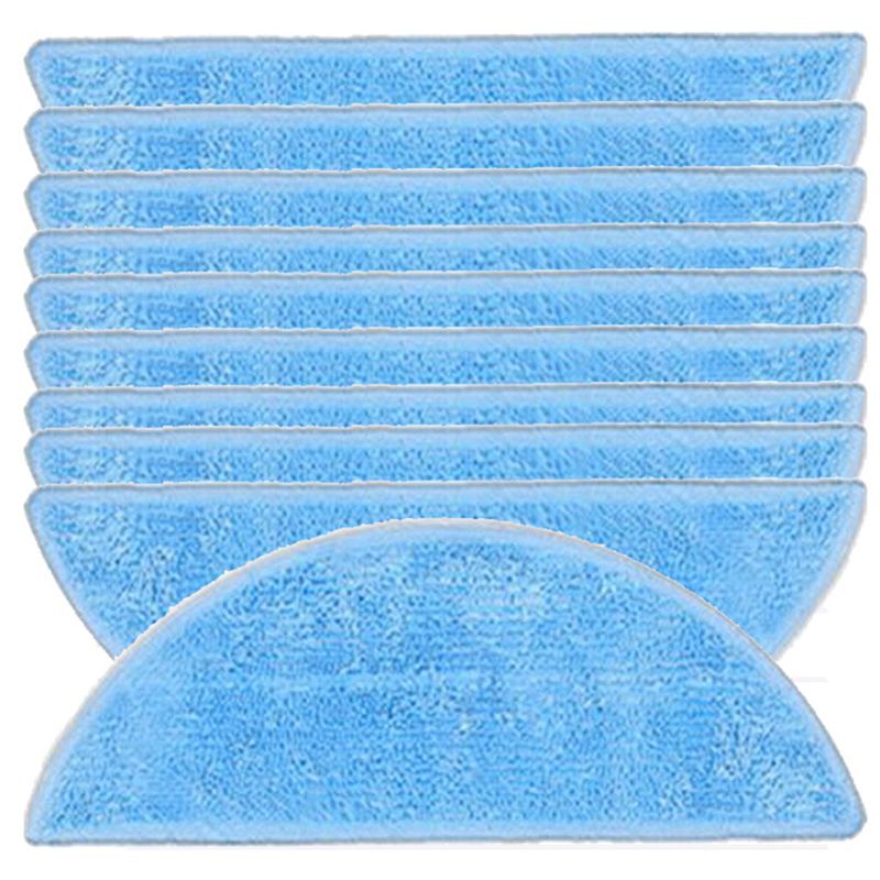 Individual 10Pcs Cleaning Mop Cloth for Chuwi Ilife V7 V50 V55 V3 V5S Pro V3S V5 V5S Smart Mop Robotic Vacuum Cleaner Clean Robot Parts 4.6