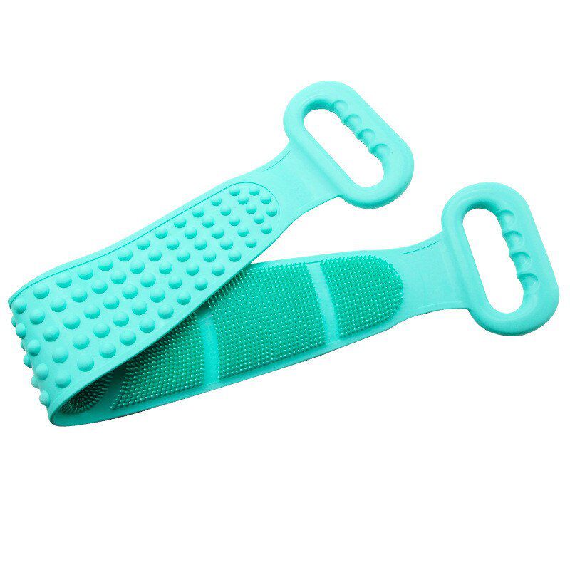 Silicone Brushes Bath Towels Rubbing Back Mud Peeling Body Medical Mage Shower Magic Brush Flexible Scrubber Skin Cleaning