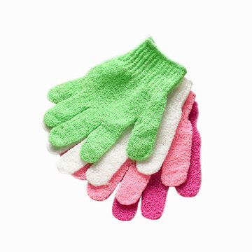 Multicolor Five Fingers Bath Towel Gloves Bath Shower Candy Colors Body Wash Skin Spa Bath Scrubber Clean Brush Bath Amenities@3