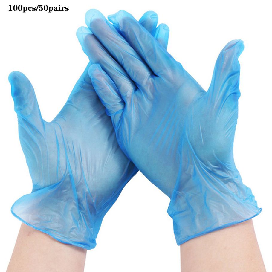 Disposable Gloves Nitrile PVC Latex Anti-slip Anti-static Dust-proof Gloves