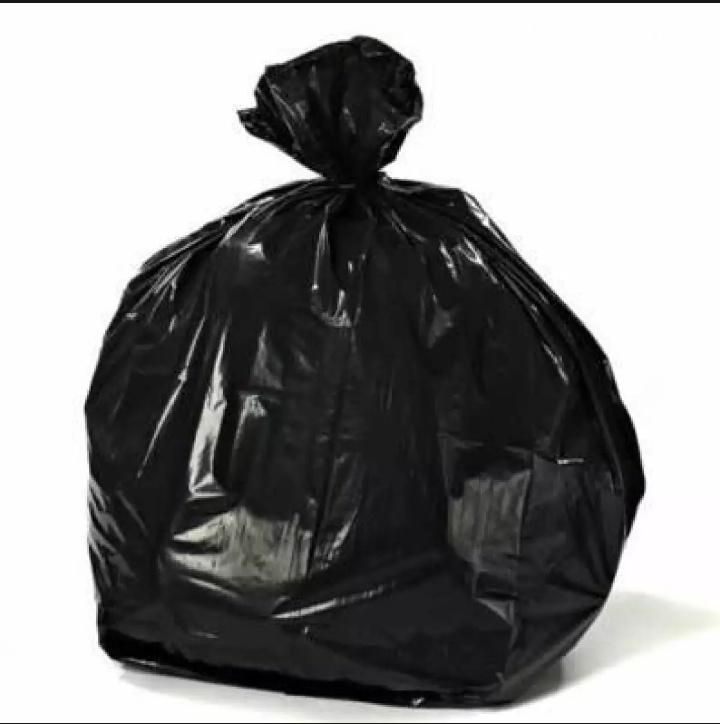 27 * 45 inch Black Trash Bag - 10 pieces