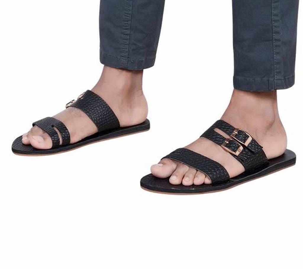 Men's leather sandals 