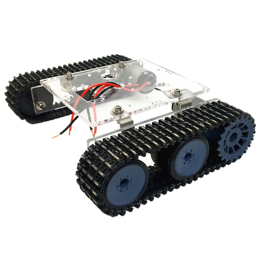 33GB520 Motor Track Crawler Tank Track Crawler Kits for Robotics DIY