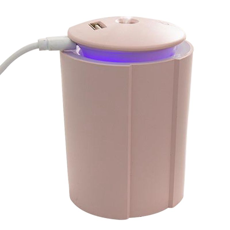 USB Mini Mute Air Humidifier LED Night Light Office Home Desktop Aroma