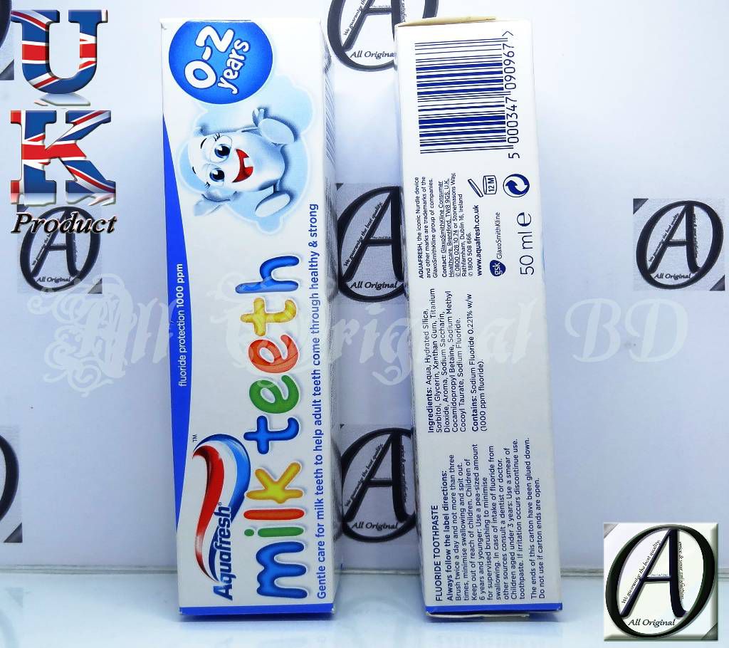 Aquafresh Milk Teeth Toothpaste  (0-2 years) 