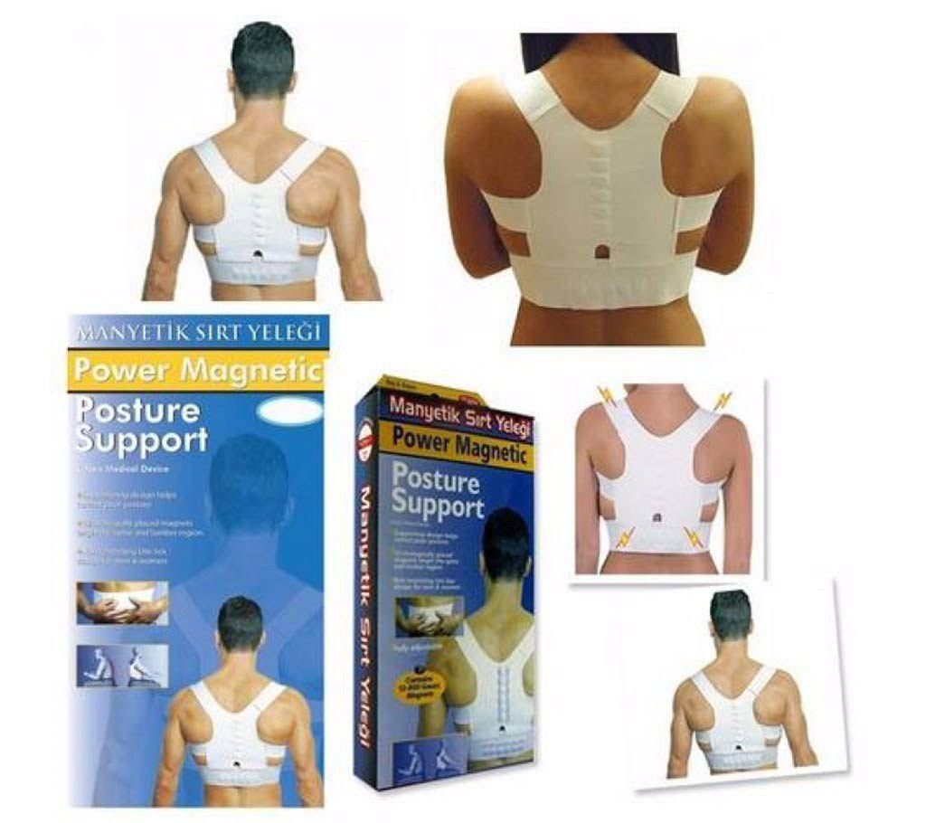 Power Magnetic-Posture Support Belt