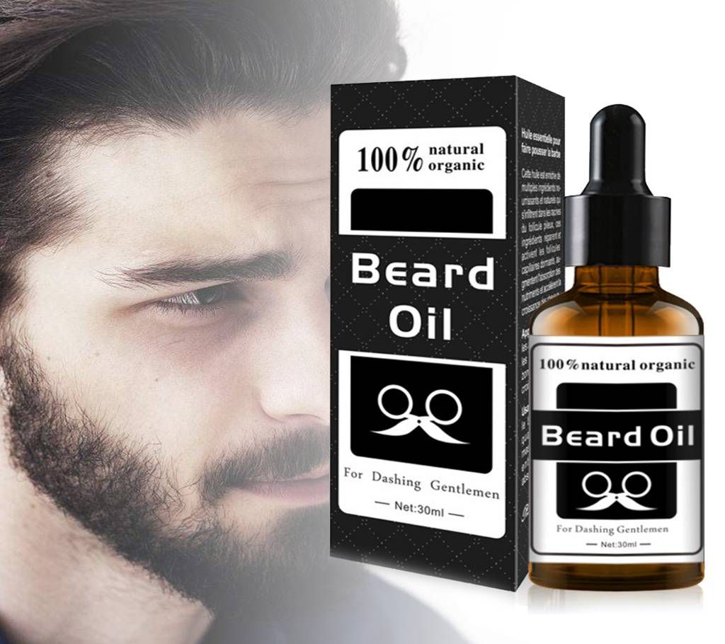 100% Natural Organic Beard Growth Oil For Men 30ml UK