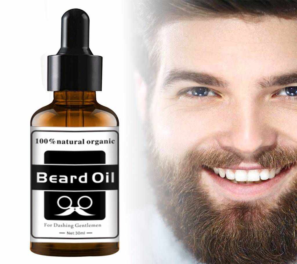 Natural Organic Beard Growth Oil For Men 30ml (UK)