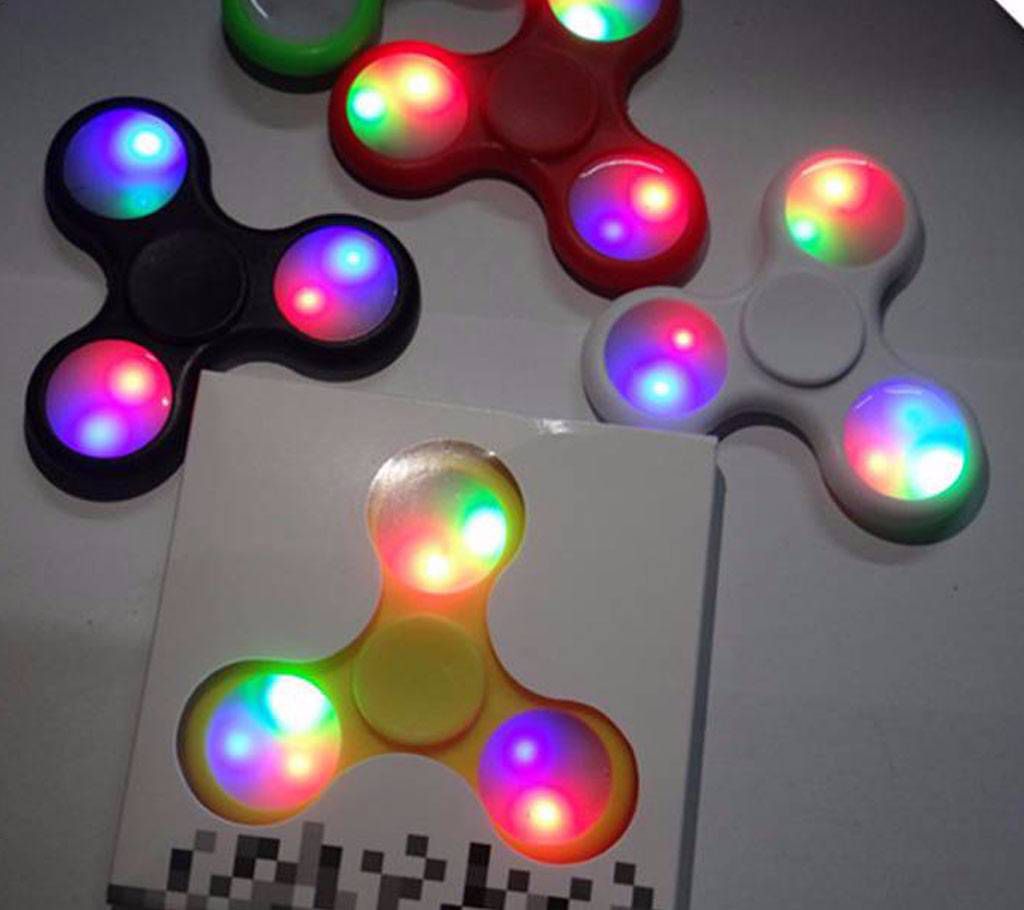 LED Fidget Spinner Stress Reducer Toy 