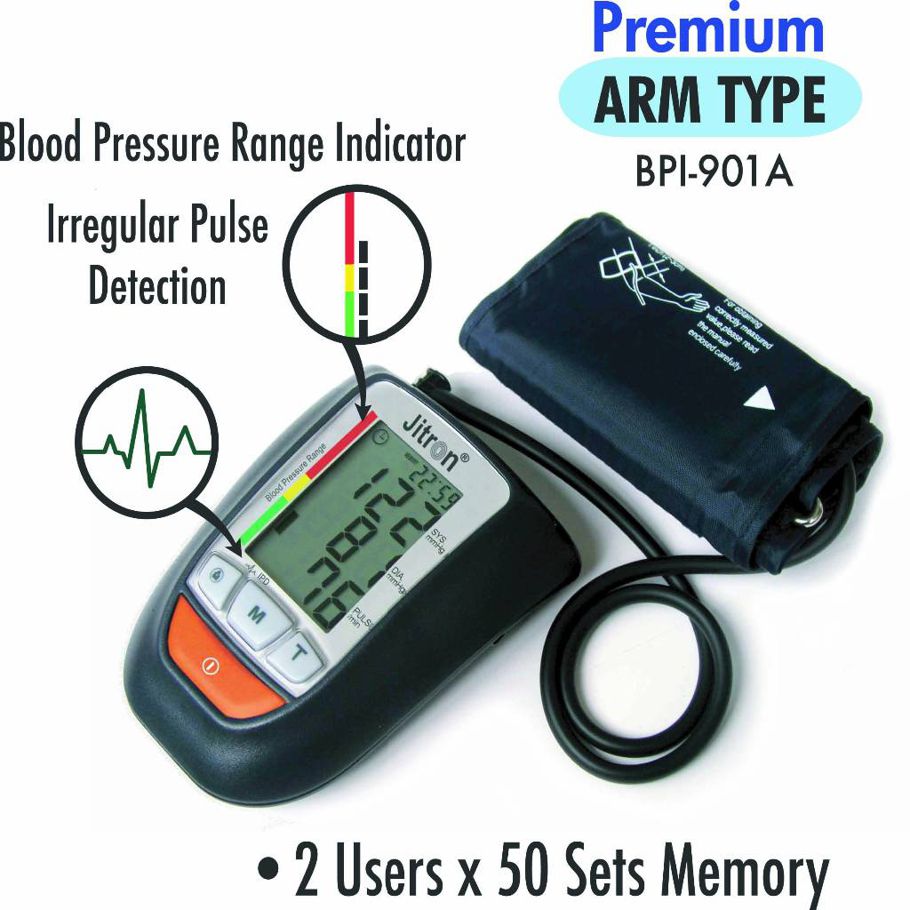 Digital Arm Blood Pressure Monitor BPI-901A