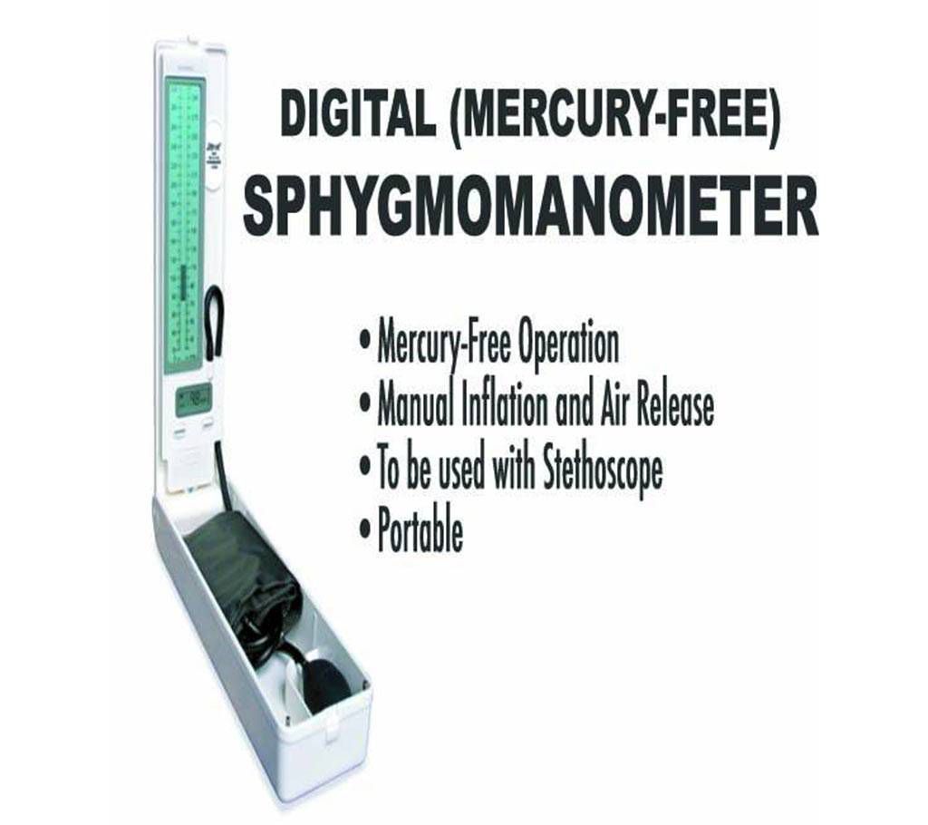 Digital Mercury-Free Sphygmomanometer Blood Pressure Machine 