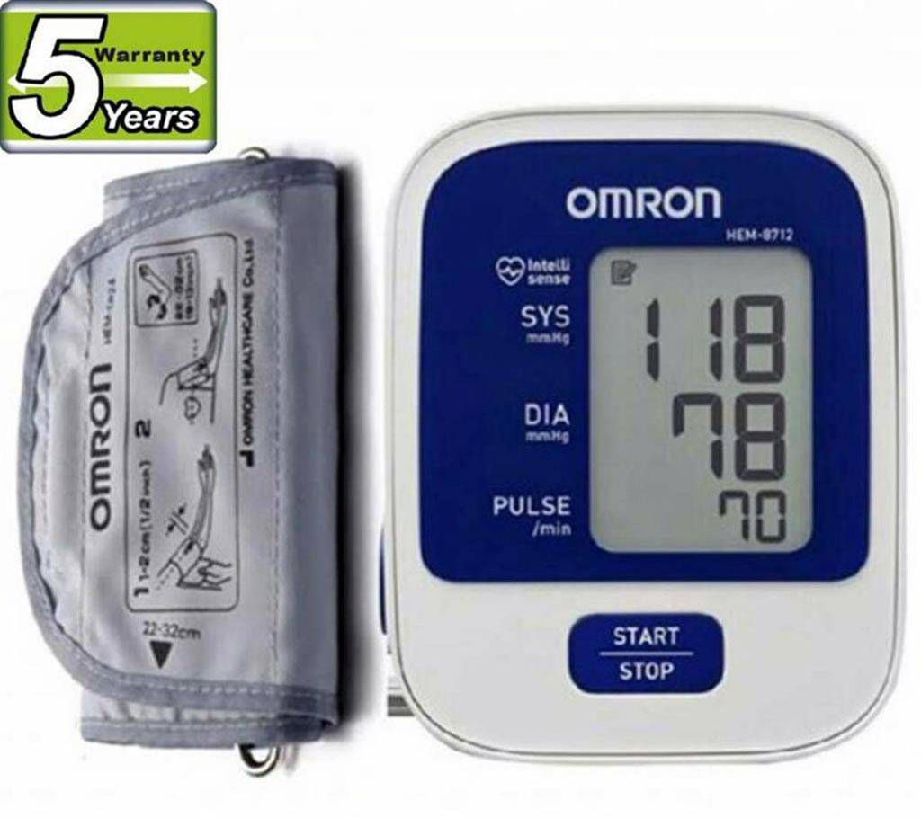 Omron blood pressure monitor 