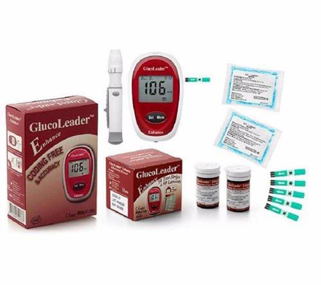 GlucoLeader Enhance Blood Glucose monitor