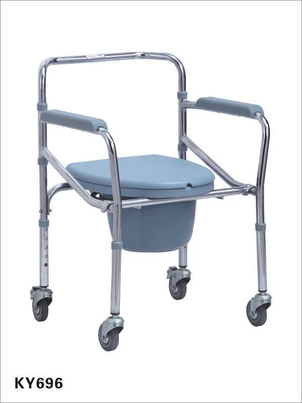 KY-696 Commode and Wheel Comb Chair 