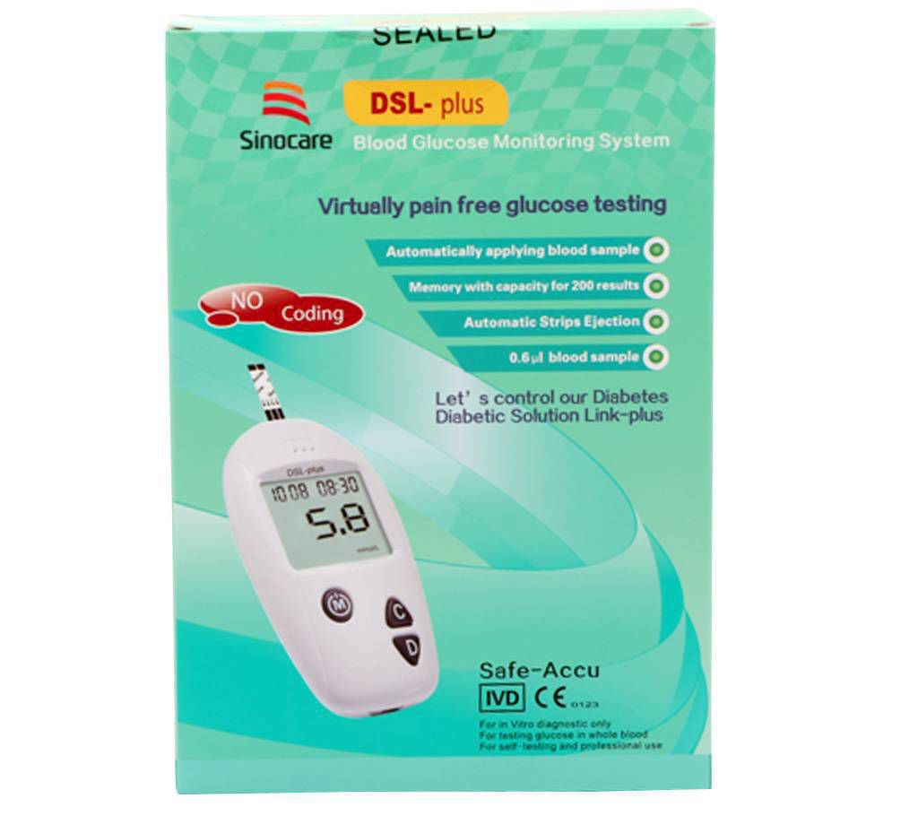 DSL-Plus Blood Glucose Monitor