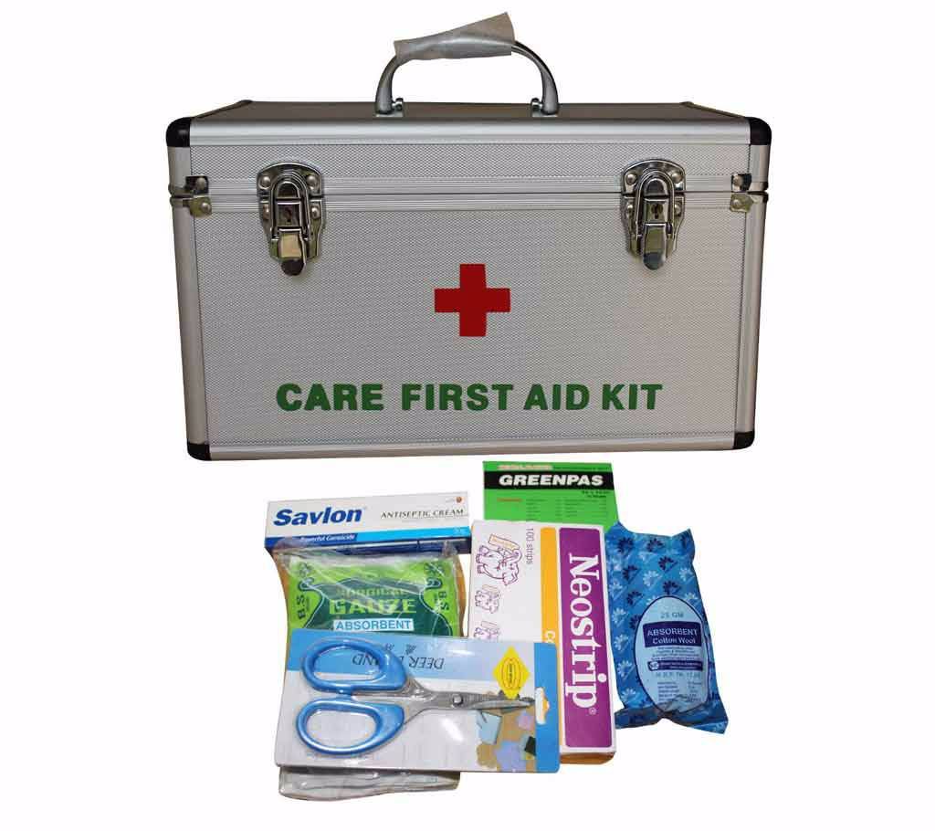 First Aid Box (PVC body) with First Aid