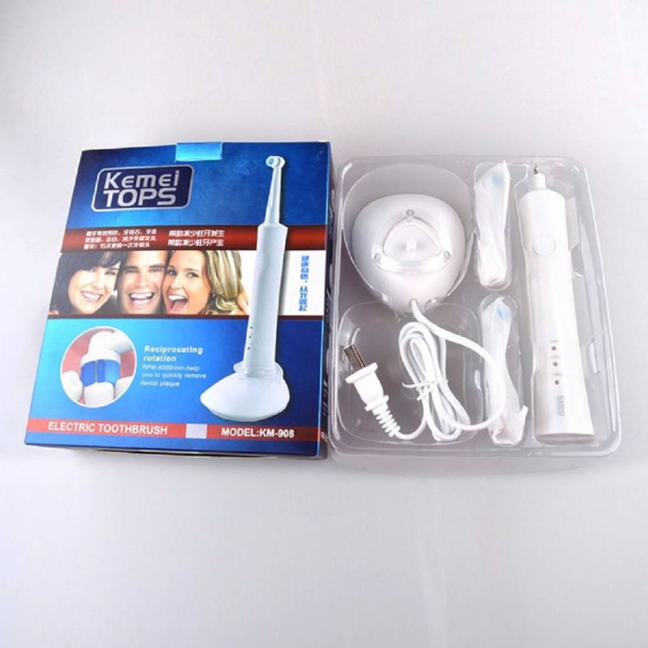 Kemei KM-907 Rechargeable Electric Toothbrush