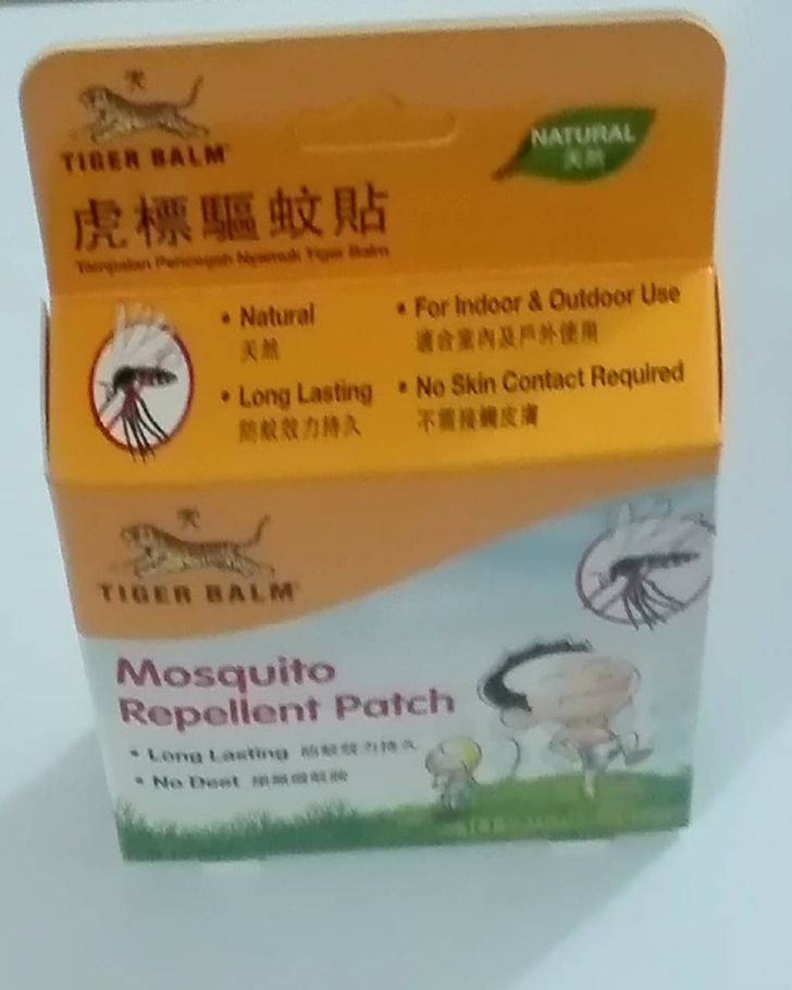 TIGER BALM Mosquito Repellent Patch