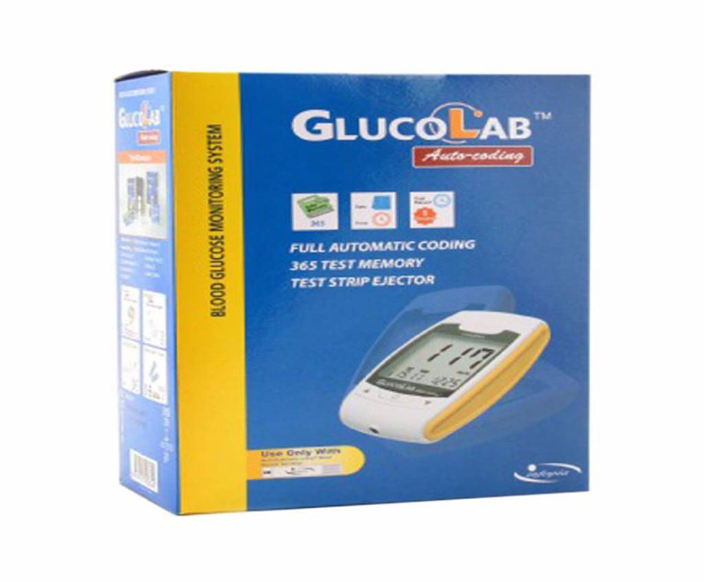 GLUCOLAB Blood Glucose Test Meter