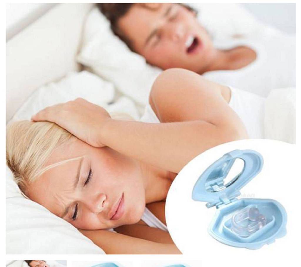 Anti-snoring clip