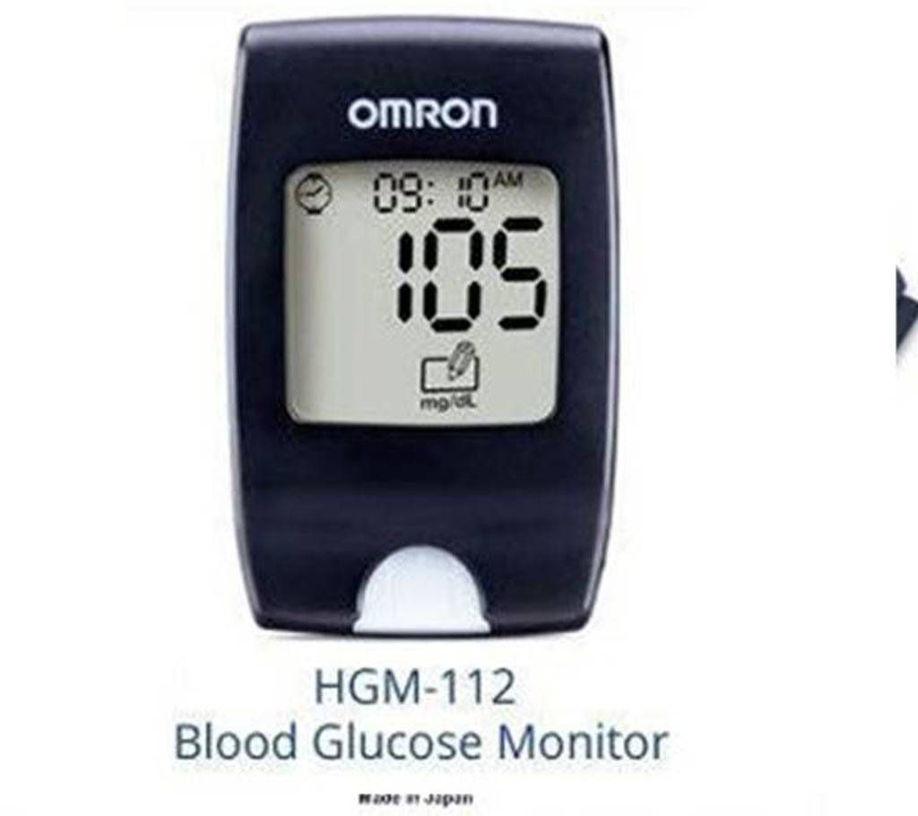 Omron HGM-112 blood glucose monitor 