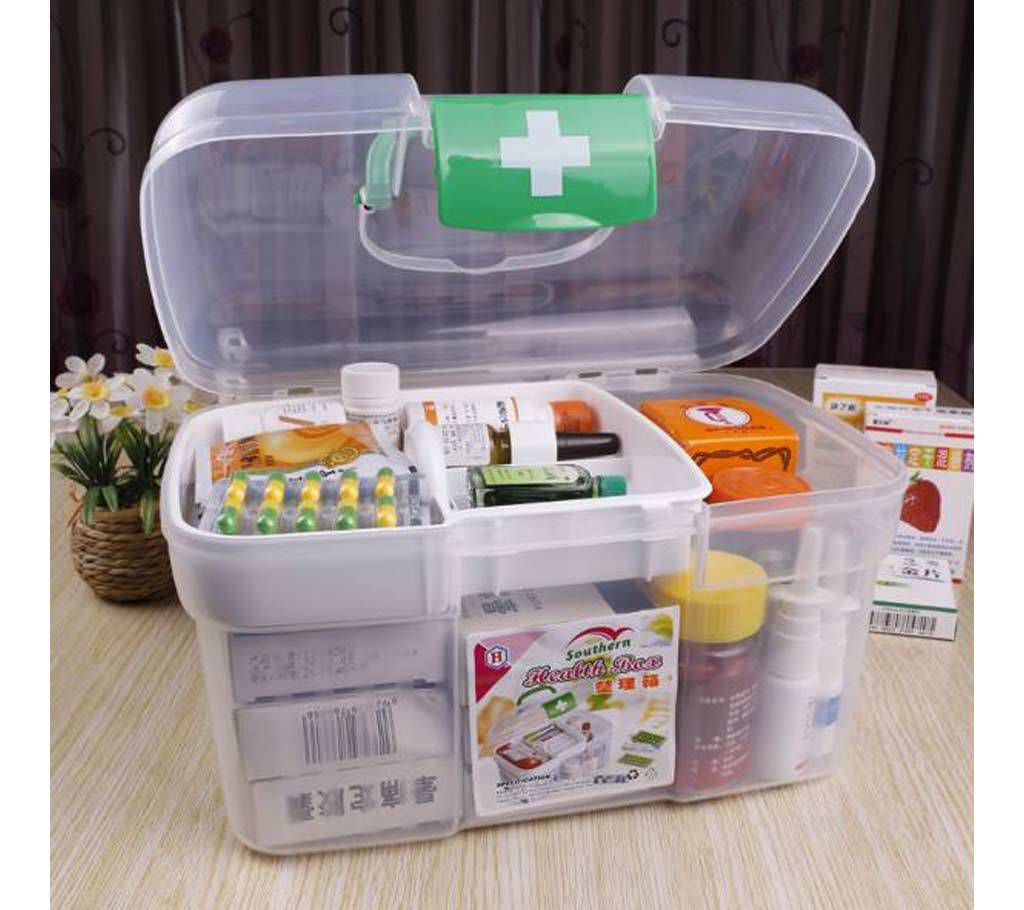 Small Portable First Aid Case Medicine Storage Case