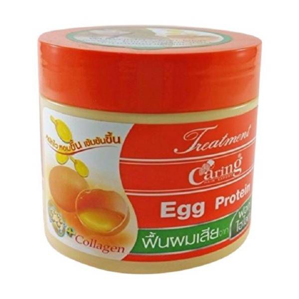 Caring Egg Protein with Collagen Hair Treatment