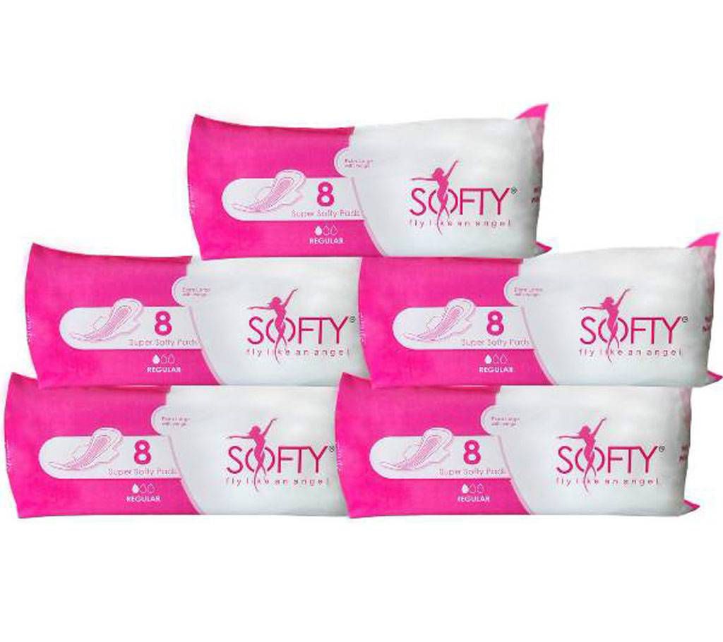 Sanitary Napkin Size L & M Export Quality 8pcs per pack