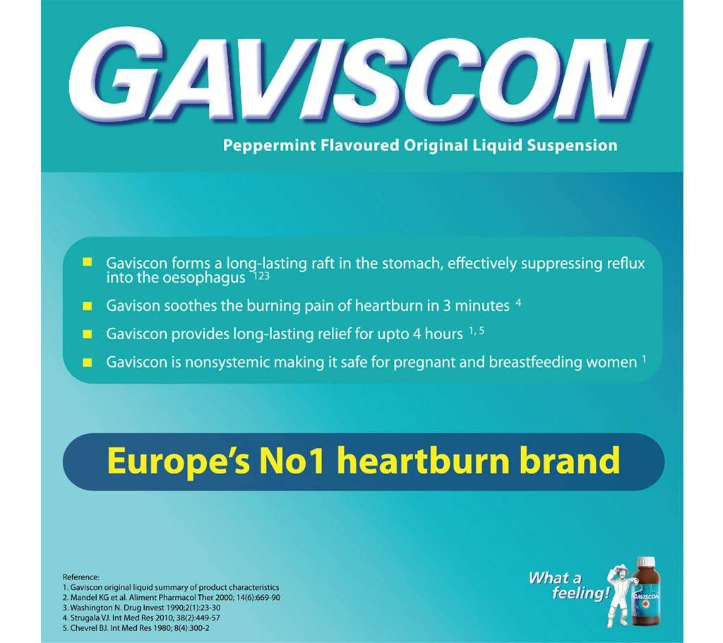 Gaviscon Liquid Peppermint 200 ml
