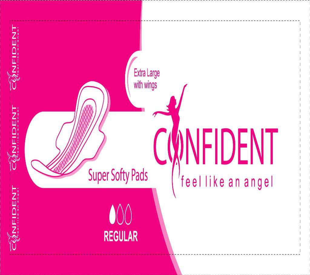Confident Sanitary Napkin L (280mm) 12Pc/Pack