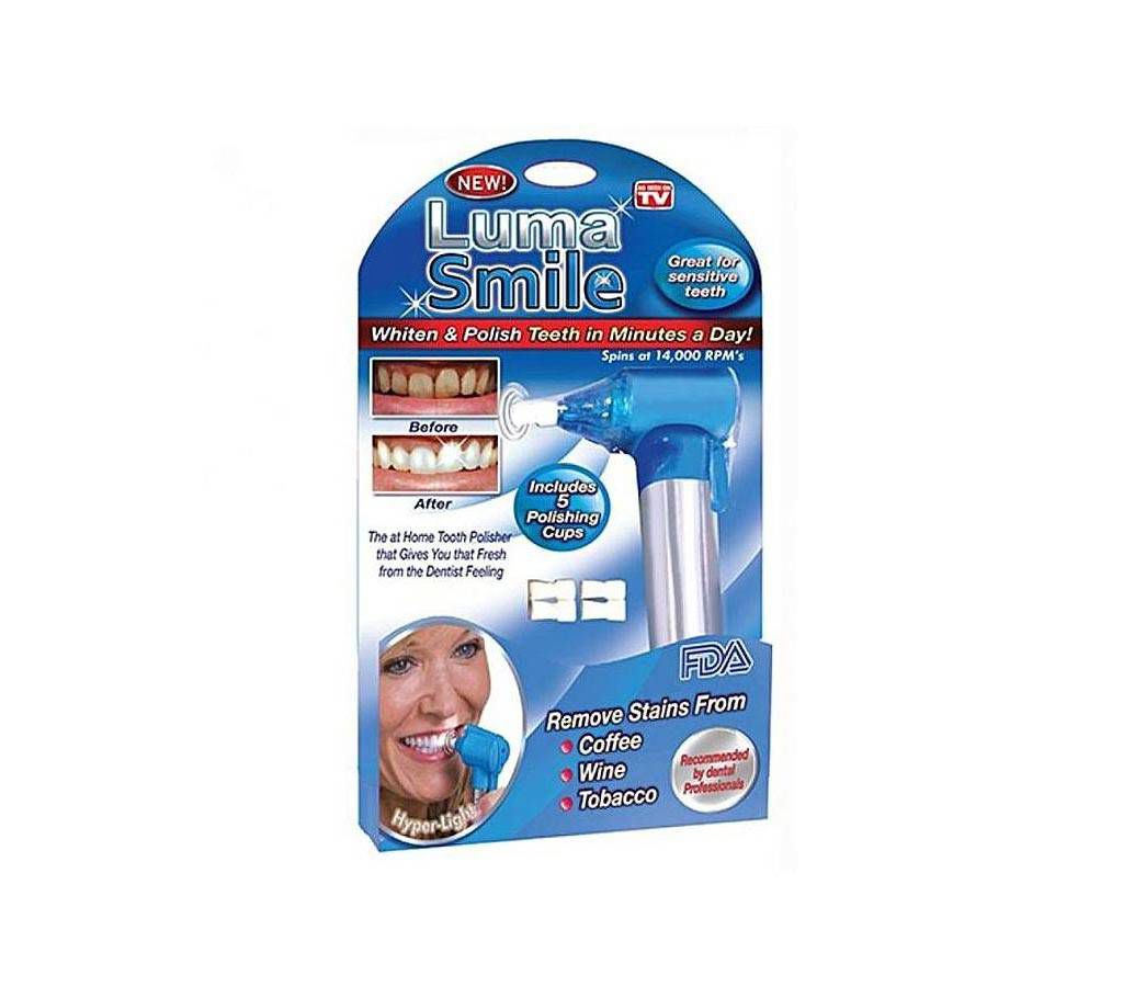 Luma Smile Teeth Polish and Whitening Kit - Silver