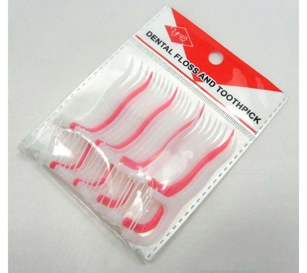 Dental Floss Toothpicks 