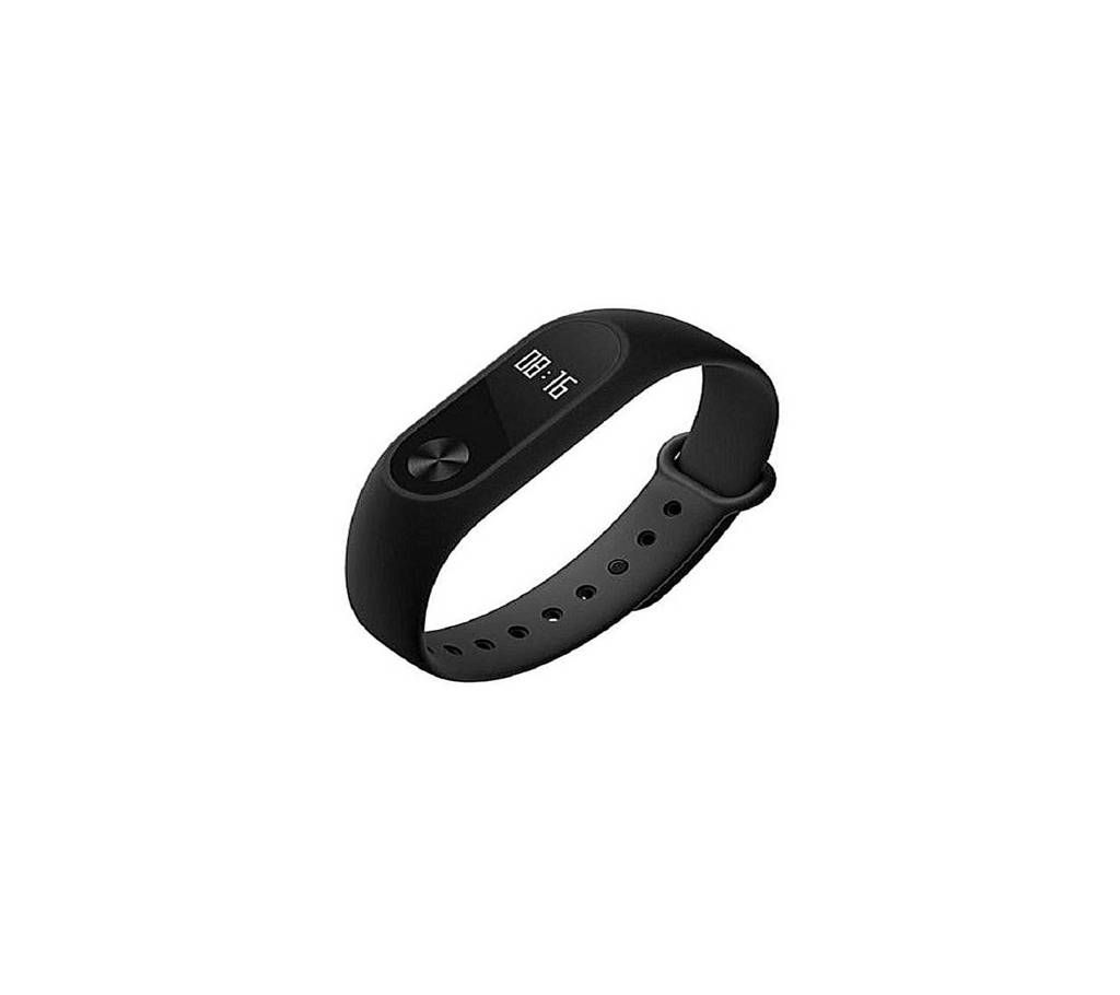 Mi Band 2 Smart Watch with Heart Rate Monitoring Function - Black
